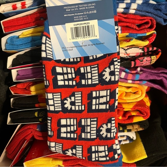 PEZ Socks - Picture 2 of 2